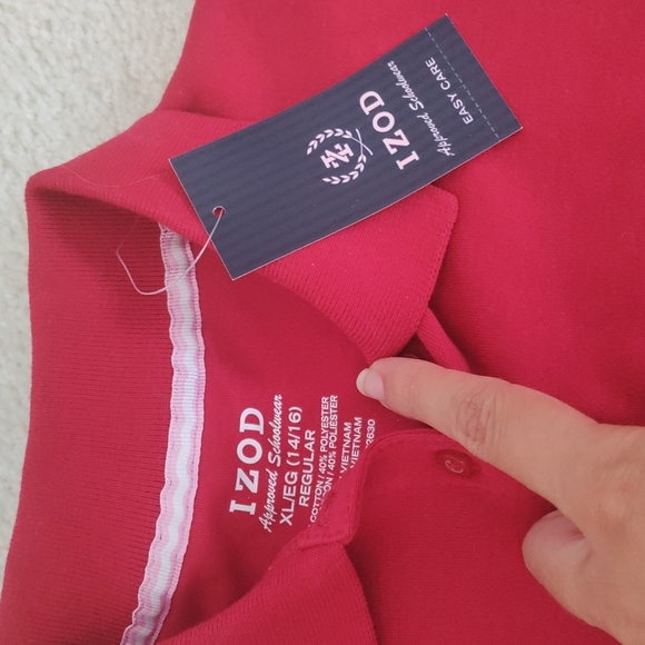 NWT 5 School Uniform, Collared Shirts, Polos Bundle - Picture 5 of 11